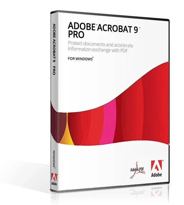 Adobe Acrobat 9 Pro - PERMANENT VERSION