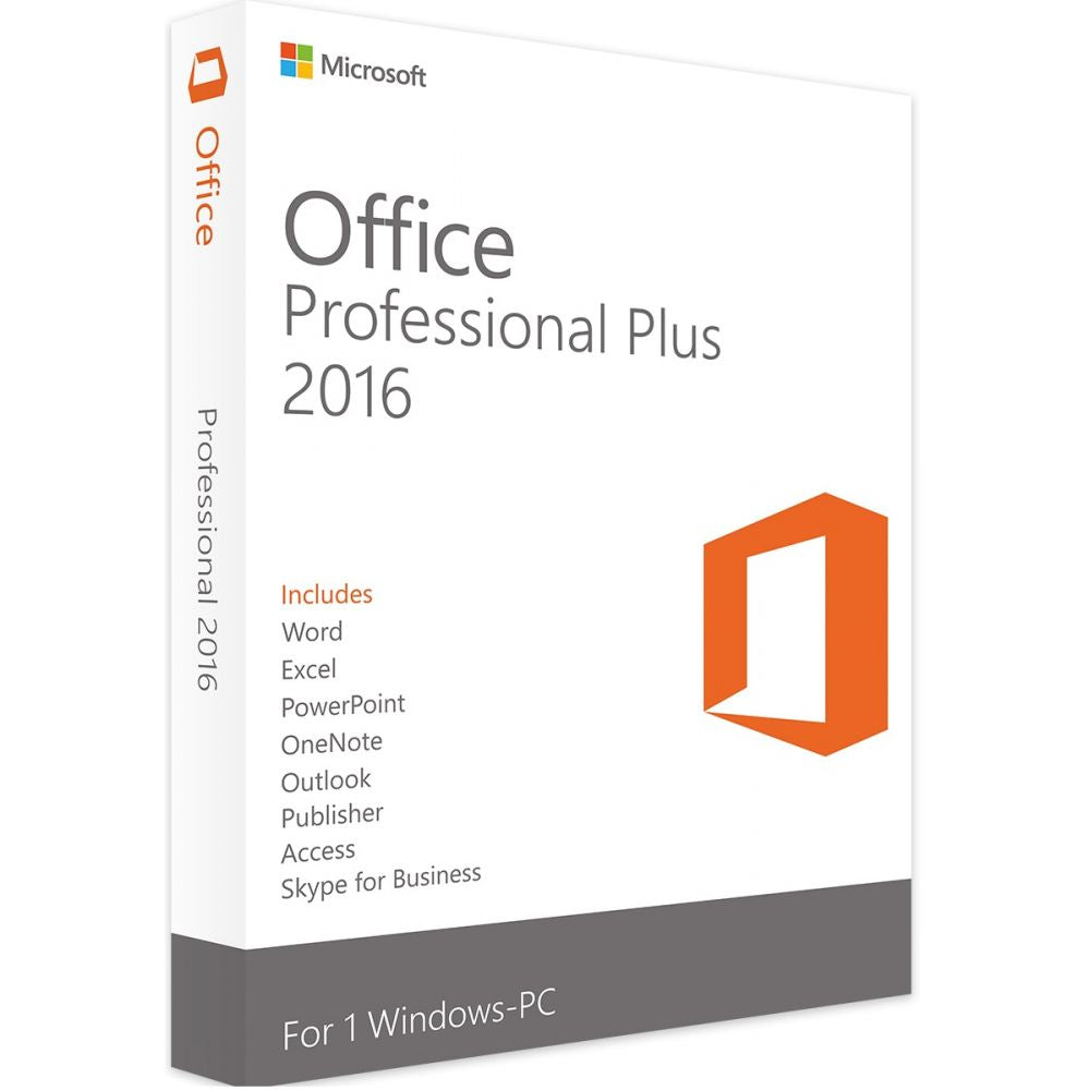 Microsoft Office 2016 Pro Plus 32bit and 64bit