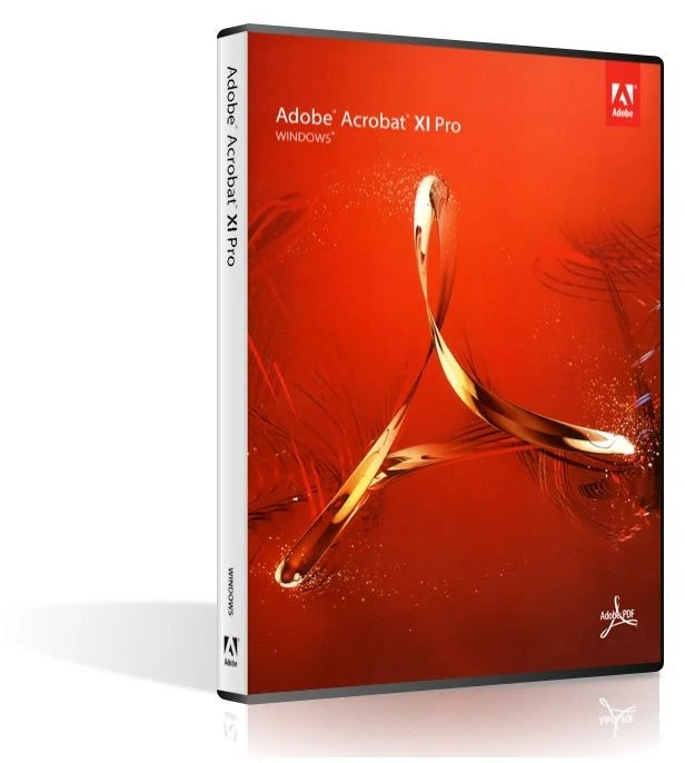 Adobe Acrobat XI Professional - Permanent version - No Subscription needed
